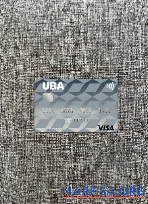 Printable Albania United Bank of Albania visa card photolook front real example